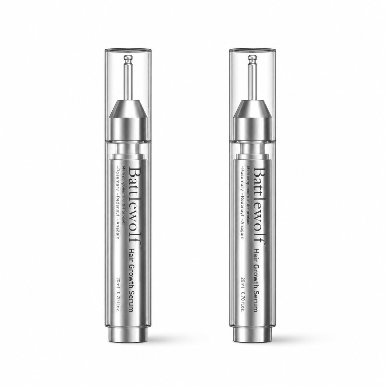 BATTLEWOLF Hair care essence 20ML Anti-hair loss essence, strengthen hair roots, rosemary hair oil serum suitable for men and women